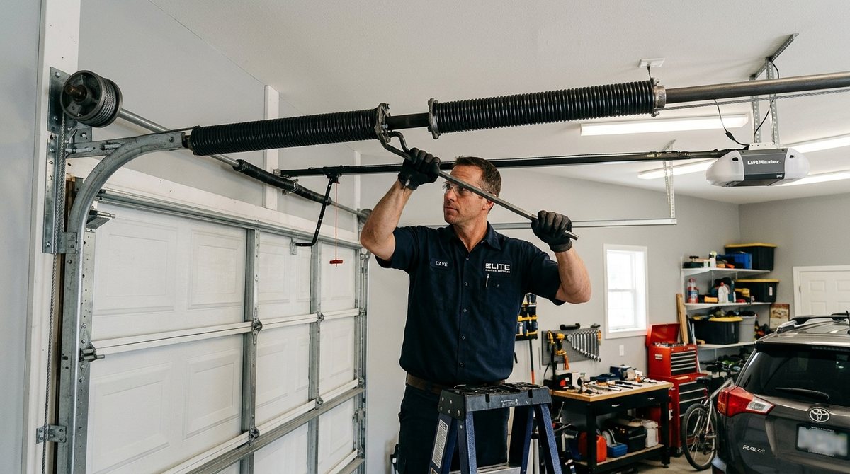 Tarek Garage Door Specialist in Glendale Heights, IL: Heavy-Duty Steel Section Strut & 11-Gauge Hinge Reinforcement - Glendale Heights, IL